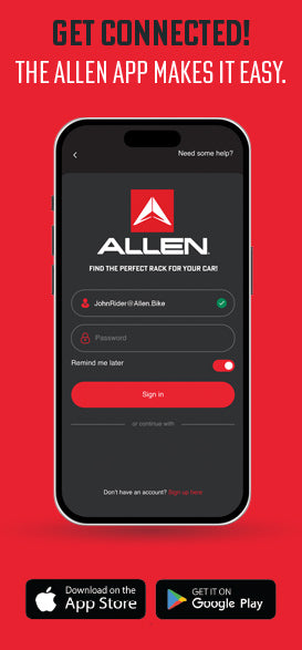 Alend App Home page – Allen UK
