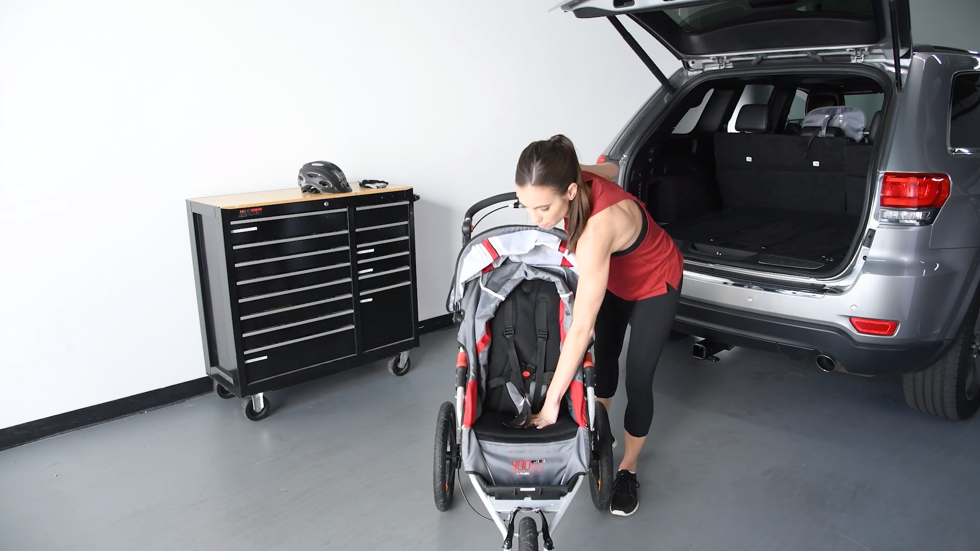 DELUXE CHILD BIKE TRAILER & STROLLER ASSEMBLY