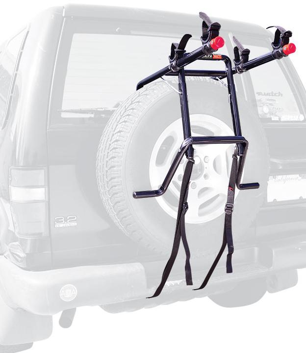 Deluxe Spare Tire Bike Rack