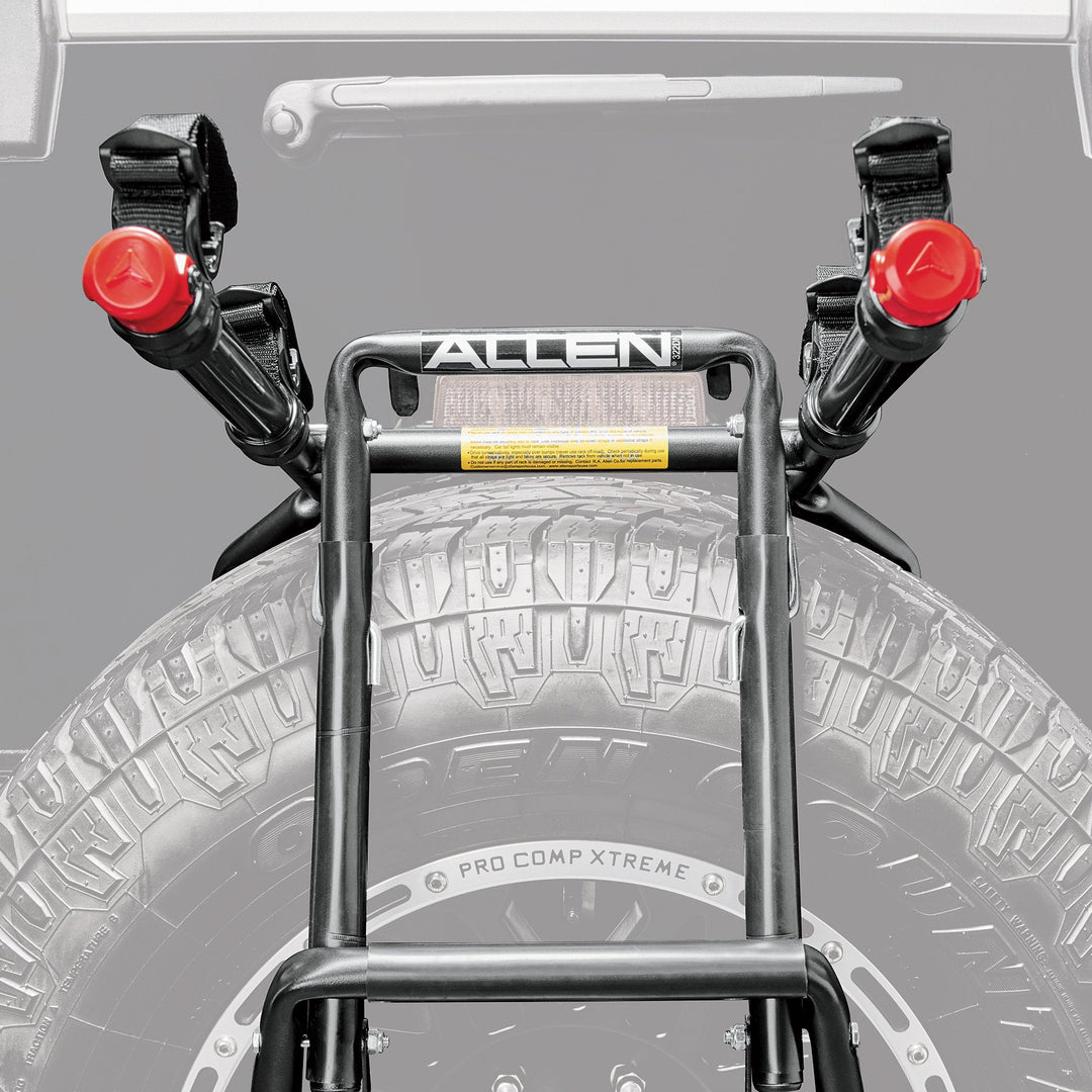 Deluxe Spare Tire Bike Rack